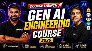 Gen Ai Engineering Course 2026 With Microsoft Certification | Become An Ai Engineer | Pw Skills