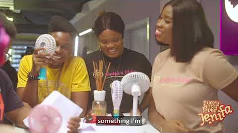 Behind the scenes of Tobi Makinde as "Timini" in #ELJTheMovie! #everybodylovesjenifa