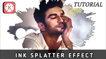 How To Create Ink Splatter Effect Video in Kinemaster 2022 | Kinemaster Tutorial 2022