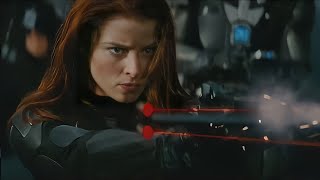 All Scarlett in Battle suit scenes // G.I. Joe: The Rise of Cobra (2009)