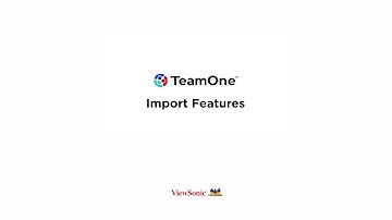 TeamOne: Import Features