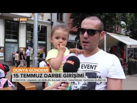 Türkiye'deki Darbe Girişimini Bulgaristan Halkına Sorduk - Dünya Gündemi - TRT Avaz