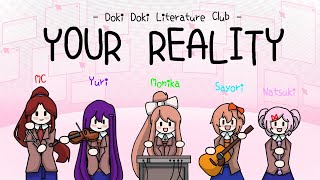 Your Reality Lyrics Video || Doki Doki Literature Club OST || Video Cover