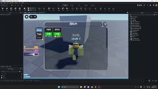 Roblox studio game Shop UI test