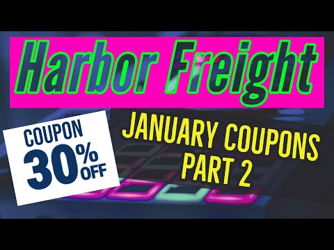 Harbor Freight Coupons January 2022 Wrap up Plus 30% Off Coupon & Latest Instant Savings Deals