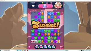 Smash Candy Crush Saga LEGENDARY Level 1208 { COLOUR BOMB COMBO WITH STRIPED CANDY MAKE IT EASY } screenshot 5