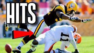 BIGGEST HITS IN NFL HISTORY