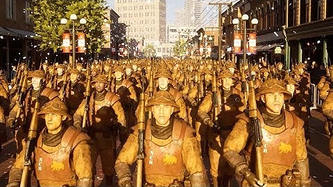 NCR Victory Parade - Fallout WIP Animation Test