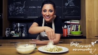 Andra - Reteta de paste cu rosii uscate, pesto si mozzarella