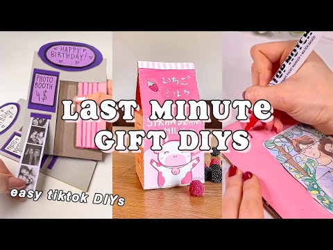 easy diy gift ideas ❤️ *aesthetic tiktok DIYs*