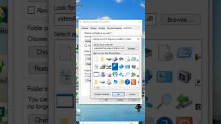 Change Folder Icon #desktop #desktopicons #computer #computers #shorts #shortsvideo #ytshorts screenshot 5