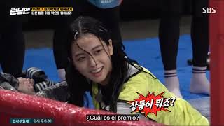 [SUB ESPAÑOL] BLACKPINK VS BLACKPINK (Running Man) screenshot 5