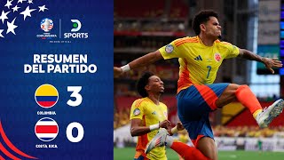 Thumbnail for ¡#COLOMBIA GOLEÓ a #COSTARICA y CLASIFICÓ a CUARTOS de FINAL! | Colombia 3–0 Costa Rica | Resumen