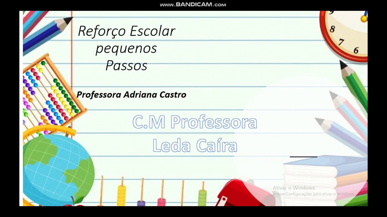 Video De Leitura Reforco Escolar Youtube