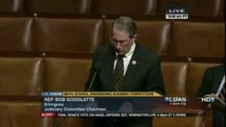 Rep. Bob Goodlatte R-Va Discusses The Congressional App Challenge