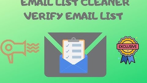 Verify and Clean your Email list