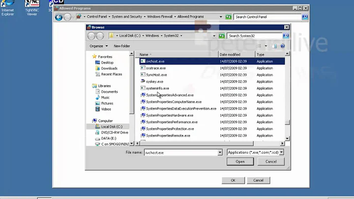 Windows Server 2008 R2 Configuring the firewall for an FTP Server