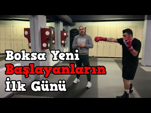 Boksa Yeni Başlayanların İlk Günü