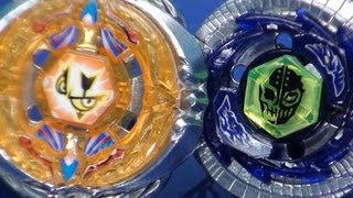 Beyblade Flash Sagittario 230WD vs Duo Uranus 230WD ベイブレード