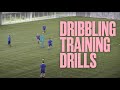 Dribbling training drills  football coaching  what it takes