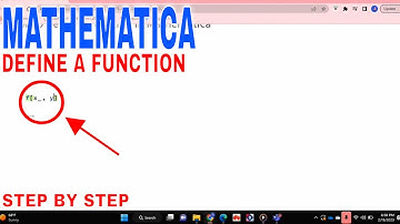 ✅ How To Define A Function In Mathematica 🔴
