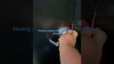 Open a locked door with a credit card challenge 😅😂🤣