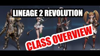 LINEAGE 2 REVOLUTION Gameplay BASIC TUTORIAL: CLASS GUIDE English