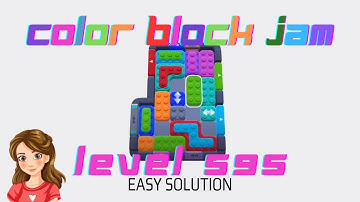 Color Block Jam Level 595 Easy Solution Walkthrough