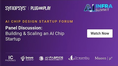 Building & Scaling an AI Chip Startup – A Panel Discussion | Synopsys