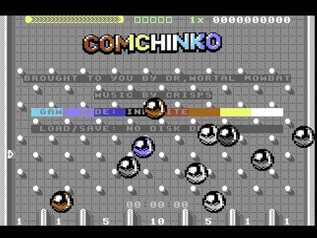 Comchinko - Let your balls drop in this new C64 game by drmortalwombat