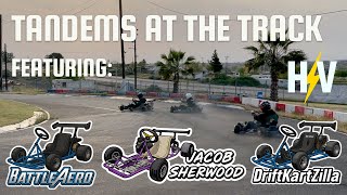 Drift Kart Day at Bakersfield Kart Raceway with Battle Aero and Friends