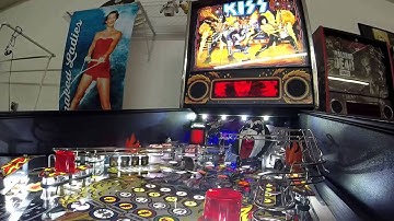 KISS Pinball Interactive backbox lighting Kit