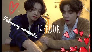 Taekook | Vkook moments| February 2021 | inseparable boyfriends