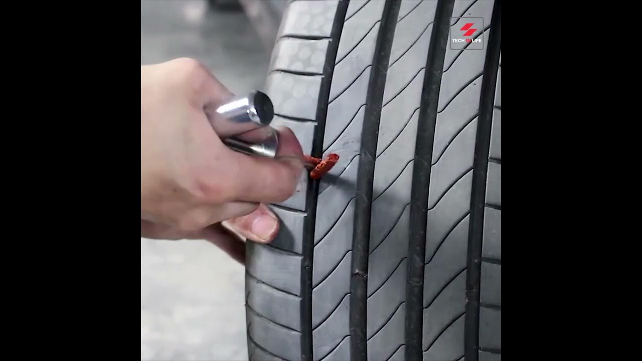 How to Repair a Tire Easy and Fast Learn the Secrets Fix Tire Leak #