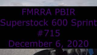 FMRRA PBIR 2021 Round 2 -  Superstock600 Sprint Highlights