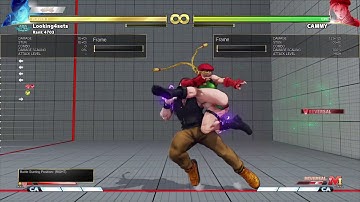 Ed Vs Cammy VReversal corner escape punishes
