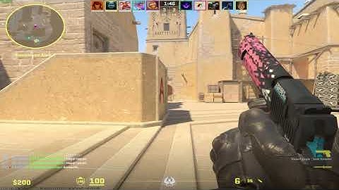 Gaben!!!!  Everyone is cheating #headshot