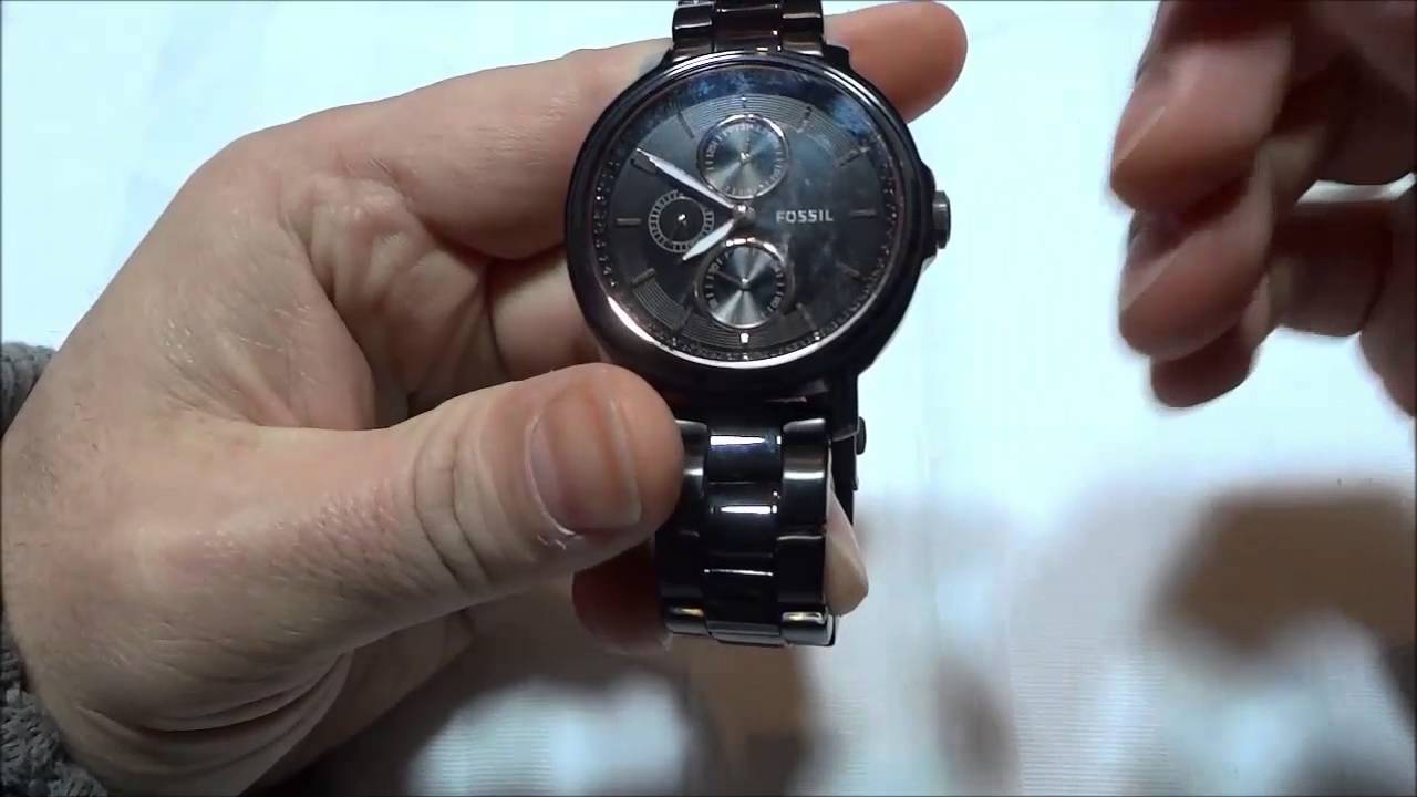 Fossil Chelsey Watch Review-ES3451 (Black Case With Black  display picture 1