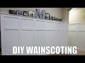DIY WAINSCOTING for HALF THE COST 💵