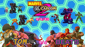 MvC2 sesh with the boys: Tom vs Beats (2 of 4) 8/6/2023