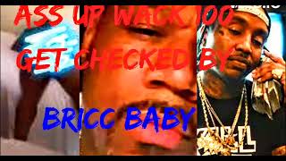 Bricc baby Wack100 get in agreement on clubhouse over snitch paperwork #bricbaby #wack100 #clubhouse