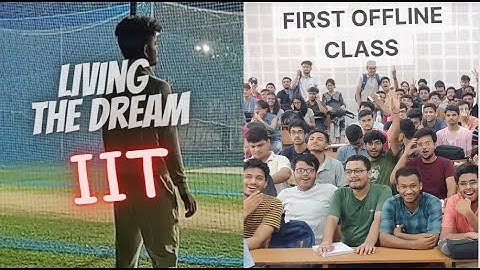 THE DREAM IIT | first offline class  |The Dairy of the campus - IITBHU | vlog