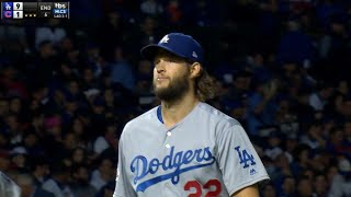 NLCS Gm5: Kershaw fans five over six solid innings