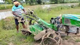 Power Tiller  Farming Best machine Kirloskar Mega T 15 #kirloskartractor #farming #viralshort #tech