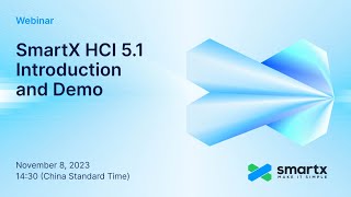 SmartX HCI 5.1 Introduction and Demo