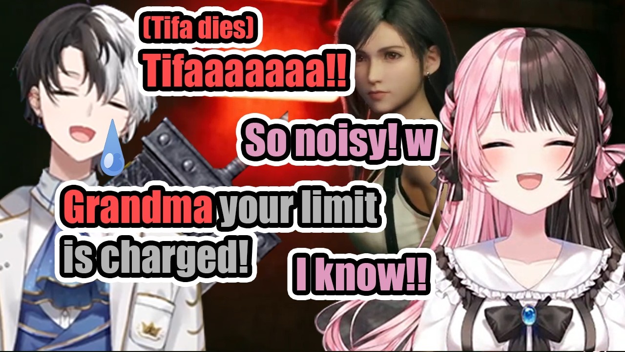 Hinano Plays FF7R But Kamito Is More Excited Than Her (VSPO / Eng Sub)