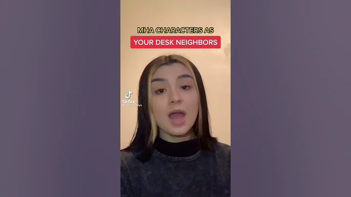 Mha as your desk neighbours || Mha x Y/n #shorts