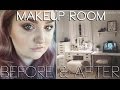 Makeup Room Organization | Before &amp; After | RawBeautyKristi