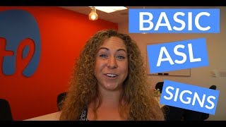 70 Basic ASL Signs for Beginners to Know