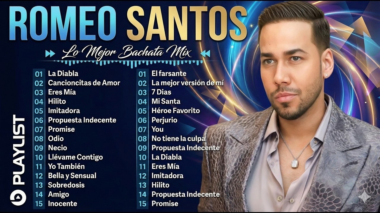 Romantic Hits of Romeo Santos 💖 A Journey with the Bachata King 👑 2026